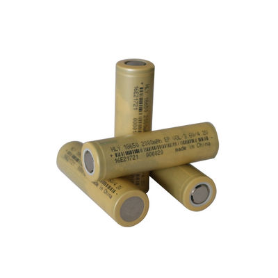 Rate Rechargeable Li Ion Battery alto cilíndrico 2000mAh 18650 RoHS para ferramentas elétricas
