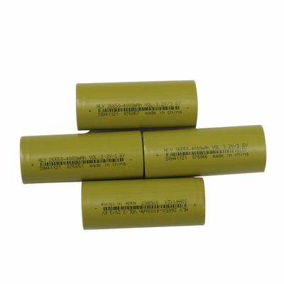 Pilha de bateria Lifepo4 cilíndrica 26650 4000mAh de LFP para o armazenamento de energia do agregado familiar
