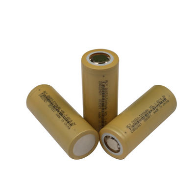 Células de bateria cilíndricas do lítio profundo do ciclo NMC 1500 vezes 26650 Rate Power alto