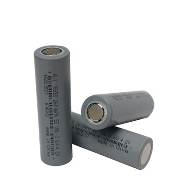 Bateria de lítio recarregável pequena da bateria 2600mah 18650 para Toy Cars