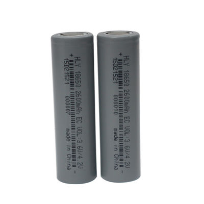 Lítio recarregável Ion Batteries da bateria 2600mAh 3.6V do de alta capacidade 18650 de HLY