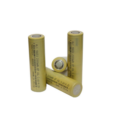 Segurança alta 3,6 bateria 2000mah 18650 recarregável do volt para o &quot;trotinette&quot; elétrico