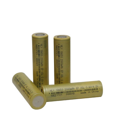 Segurança alta 3,6 bateria 2000mah 18650 recarregável do volt para o &quot;trotinette&quot; elétrico