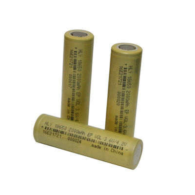 BIS recarregável do CE do KC da bateria de Li Ion 2000mah 18650 do armazenamento de energia