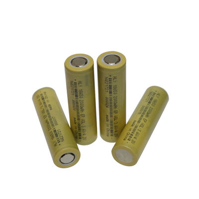 FCC cilíndrico da bateria recarregável da bateria 3,6 v 2000mah do íon 18650 do lítio