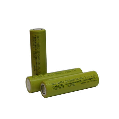 500 vezes 3,6 densidade de alta energia recarregável da bateria do lítio 2200mah 18650 do volt