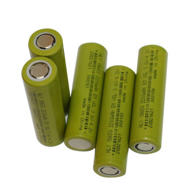 18650 baterias de lítio recarregáveis, lítio Ion Battery Cell de 3.6v 2200mah
