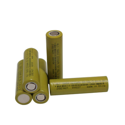 Bateria do poder superior 2200mah 18650 lítio Ion Battery de 3,6 volts 500 ciclos