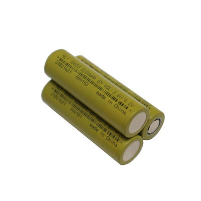 Bateria do poder superior 2200mah 18650 lítio Ion Battery de 3,6 volts 500 ciclos