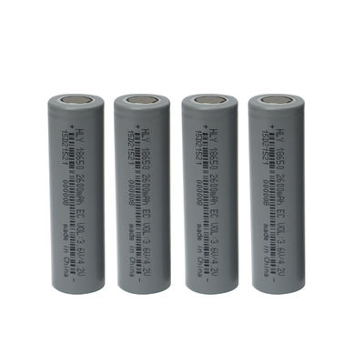 BIS recarregável da bateria 3.6V de Ion Battery Cell 2600mah 18650 do lítio de HLY