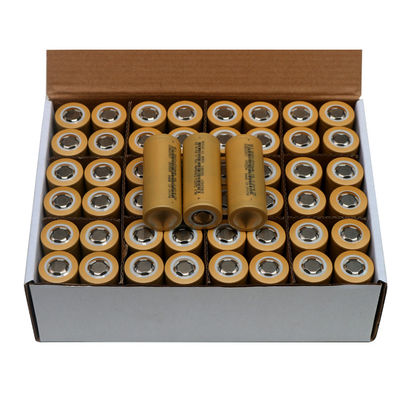 Células de bateria cilíndricas do lítio profundo do ciclo NMC 1500 vezes 26650 Rate Power alto
