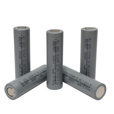 3,6 baterias de lanterna elétrica 2600mAh recarregável cilíndricas da bateria de lítio 18650 de V