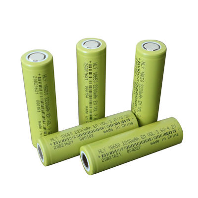 Células de bateria 2200mah 18650 3.6V recarregáveis da proteção alta para EV
