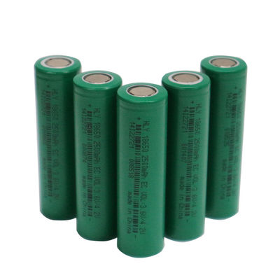 18650 3,6 volts 2500mah Li Ion Battery Rechargeable Lithium Cell UN38.3