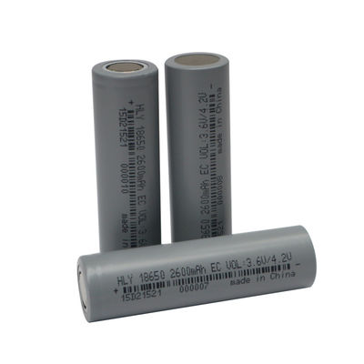 BIS 3,6 bateria de 18650 células da taxa alta de bateria recarregável 2600mAh do volt