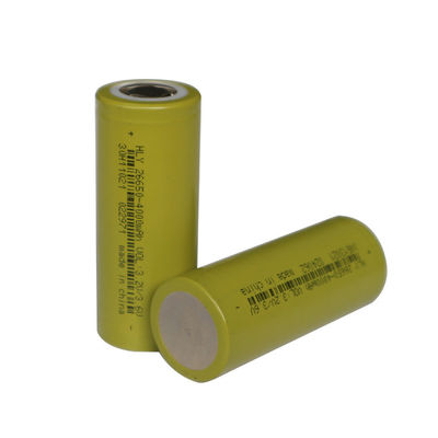 4000mAh 26650 de alta capacidade bateria recarregável de 3,2 volts para luzes solares