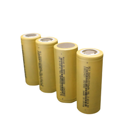 Células de bateria cilíndricas 3.6V 5000mAh do lítio longo da vida de ciclo 26650 recarregáveis