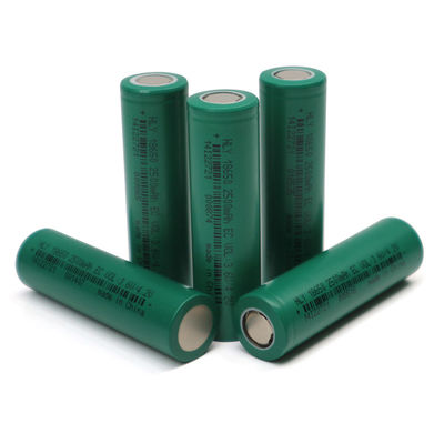 Células de bateria cilíndricas 3.6V 2500mah do OEM de HLY 18650 para veículos elétricos