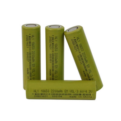 18650 bateria de lítio recarregável MSDS da fonte da bateria do lítio de 3.6v 2200mah