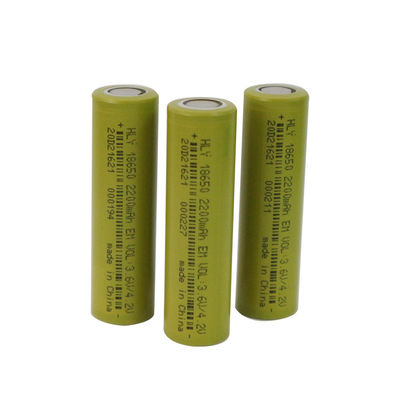 Bateria solar recarregável de EN62133 18650 3.6V 2200mAh para a lanterna elétrica conduzida