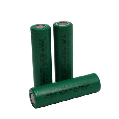 2500mAh 3.6V personalizou a pilha recarregável do poder da bateria solar 18650