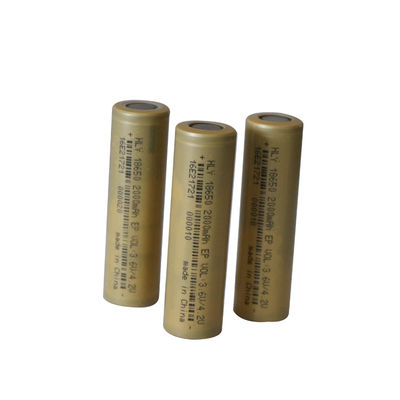 Baterias recarregáveis da substituição da taxa alta 3.6V 2000mAh 18650 para luzes solares