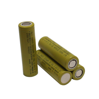 FCC 18650 2200 solares MAh Lithium Ion Rechargeable Batteries para luzes do jardim