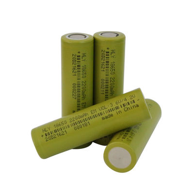 500 dá um ciclo 18650 a taxa alta da pilha recarregável da bateria de lítio 2200mah 3,7 V