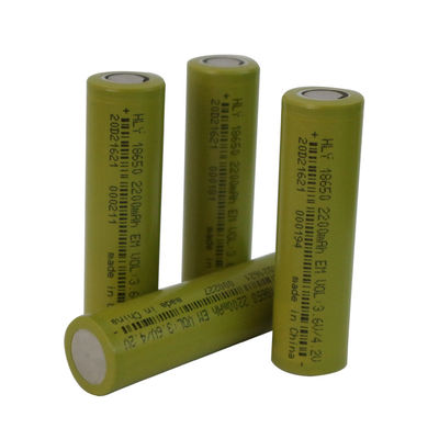 500 dá um ciclo 18650 a taxa alta da pilha recarregável da bateria de lítio 2200mah 3,7 V